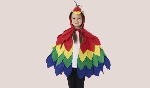 Parrot Cape Costume